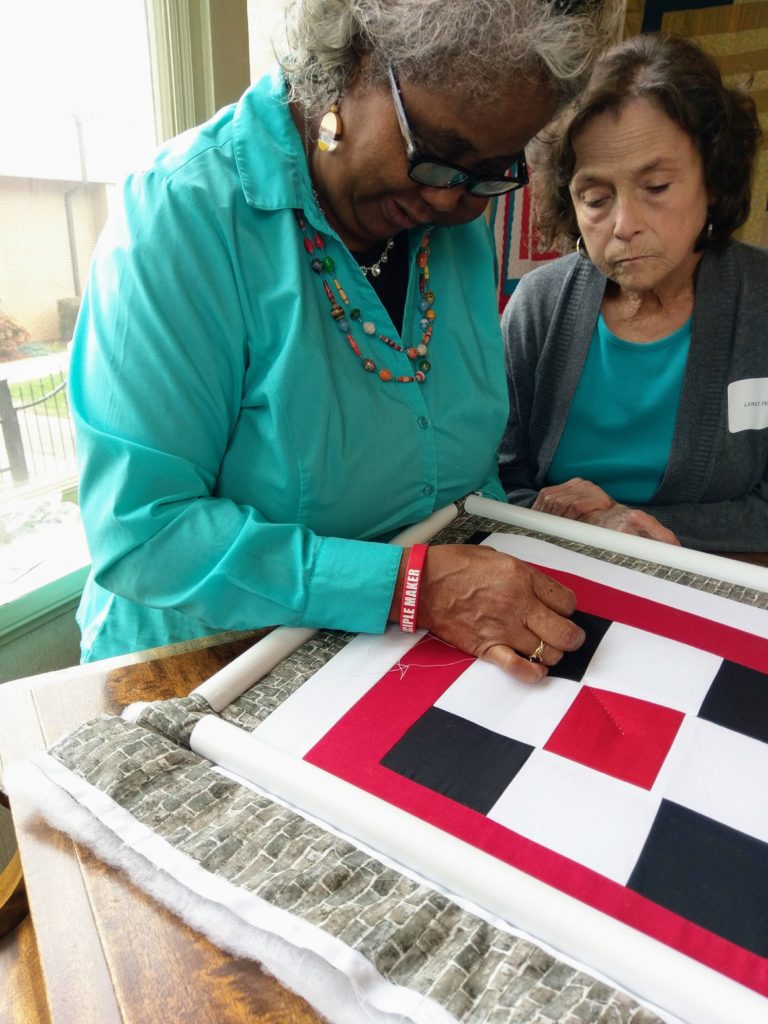 Improv Workshop with Gee’s Bend Quilters – The Quilt District
